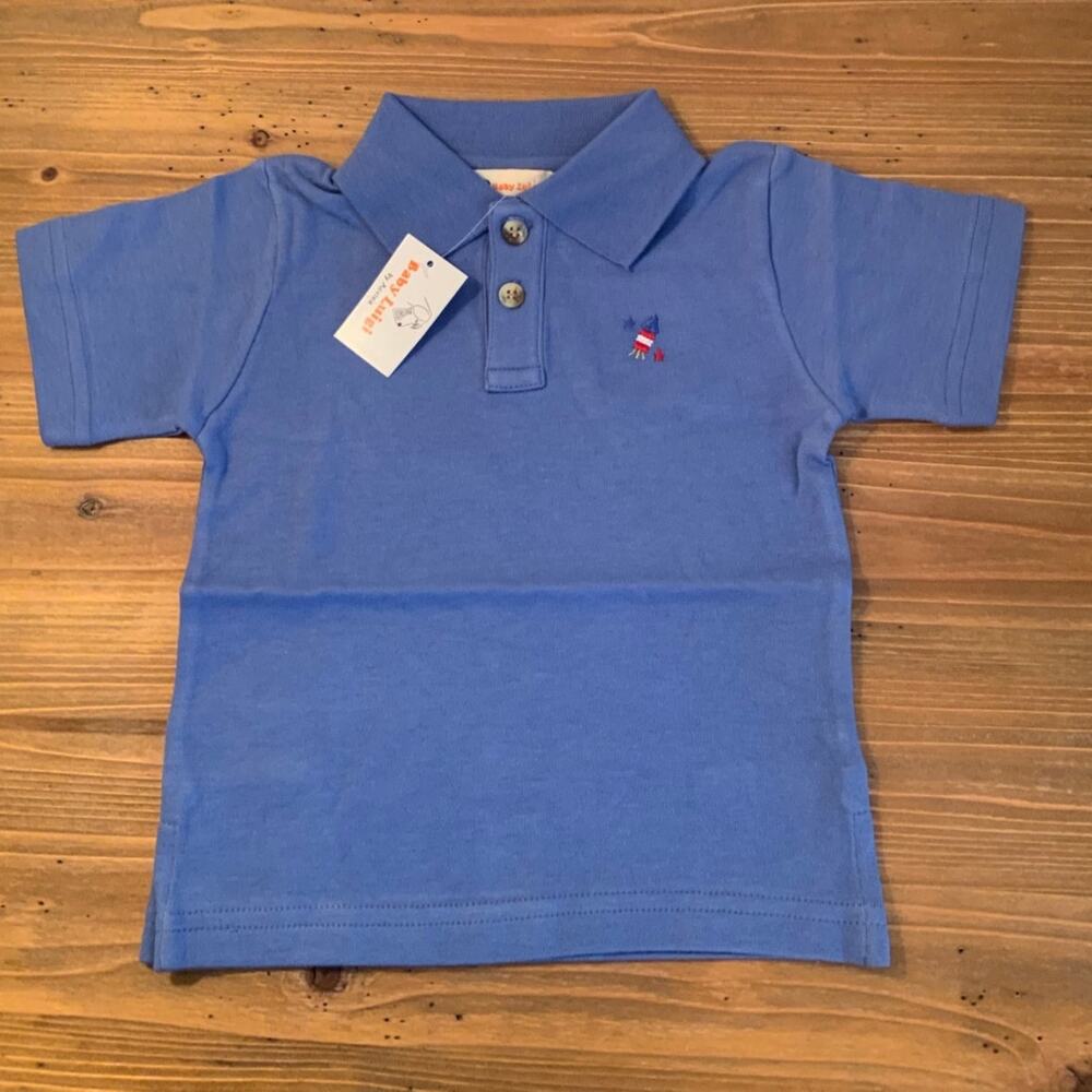 Baby Luigi Fireworks Polo NWT‎ size 12 mo